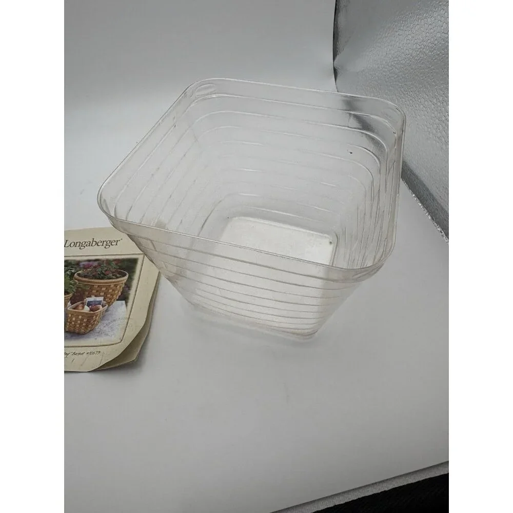 Handwoven Longaberger Basket RARE 5 Signatures Mint Condition Never Used Mint